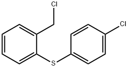 1-(CHLOROMETHYL)-2-[(4-CHLOROPHENYL)SULFANYL]BENZENE Struktur