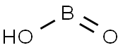 METABORIC ACID Struktur