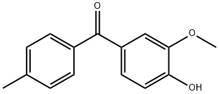 3-METHOXY-4-HYDROXYBENZYL,4'-METHYLBENZYL KETONE Structure