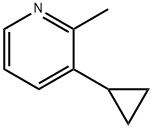 3-cyclopropyl-2-Methylpyridine Struktur