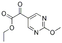 Ethyl 2-(2-Methoxy-5-pyriMidinyl)-2-oxoacetate Struktur