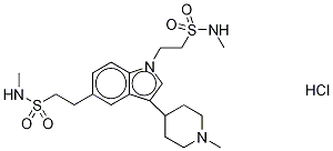 N'-(2-MethylsulfaMoylethyl) Naratriptan Hydrochloride Struktur