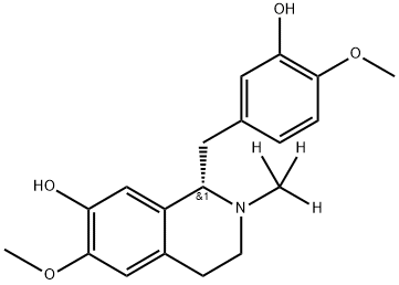 Reticuline-d3 Struktur