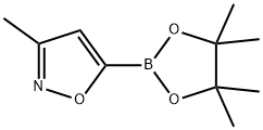 3-Methyl-5-(4,4,5,5-tetraMethyl-1,3,2-dioxaborolan-2-yl)isoxazole Struktur