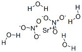 STRONTIUM NITRATE, TETRAHYDRATE Struktur