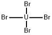 uranium tetrabromide Struktur