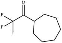 Ethanone, 1-cycloheptyl-2,2,2-trifluoro- (9CI) Struktur