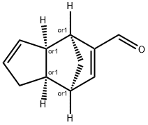 4,7-Methano-1H-indene-5-carboxaldehyde, 3a,4,7,7a-tetrahydro-, (3aalpha,4alpha,7alpha,7aalpha)- (9CI) Struktur