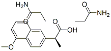 NAPROXEN DIISOPROPYL AMIDE Struktur