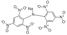 DIPICRYLAMINE SODIUM SALT Struktur