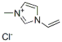 3-methyl-1-vinyl-1H-imidazolium chloride  Struktur