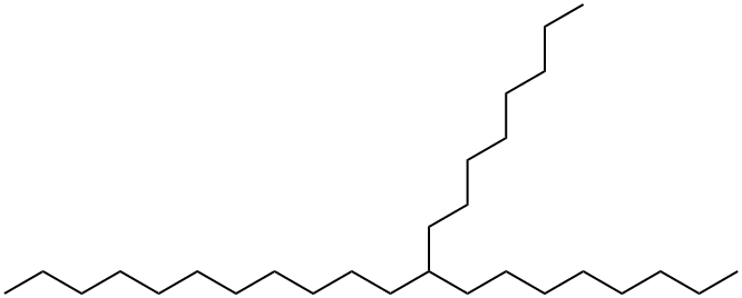 EICOSANE,9-OCTYL- Struktur