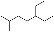 5-Ethyl-2-MethylHeptane Struktur