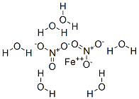 Iron(II) nitrate hexahydrate. Struktur