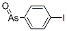 4-iodophenylarsine oxide Struktur