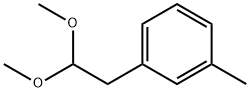 3-Methylphenylacetaldehyde dimethyl acetal Struktur