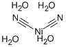 Nickel(II) cyanide tetrahydrate Struktur