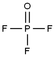 PHOSPHORYL FLUORIDE Struktur