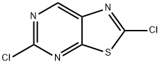 2,5-Dichlorothiazolo[5,4-d]pyrimidine Struktur