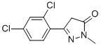 5-(2,4-DICHLOROPHENYL)-2,4-DIHYDRO-2-METHYL-3H-PYRAZOL-3-ONE Struktur