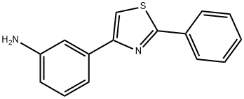 3-(2-PHENYL-THIAZOL-4-YL)-PHENYLAMINE Struktur