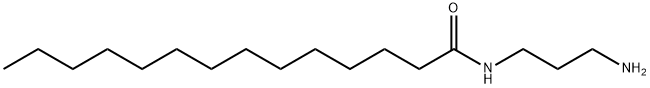 N-(3-aminopropyl)myristamide  Struktur