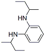 N,N'-bis(1-methylpropyl)benzene-1,2-diamine Struktur