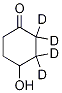 4-Hydroxy Cyclohexanone-d4 Struktur