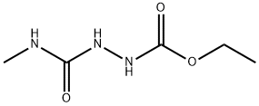 ETHYL 2-[(METHYLAMINO)CARBONYL]HYDRAZINECARBOXYLATE Struktur