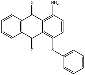 1-amino-4-(phenylthio)anthraquinone Struktur