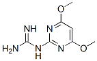 Guanidine, (4,6-dimethoxy-2-pyrimidinyl)- (9CI) Struktur