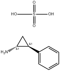 TRANS-2-PHENYLCYCLOPROPYLAMINE HEMISULFATE SALT Structure