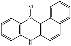 12-Chloro-7,12-dihydrobenzo[a]phenarsazine Struktur