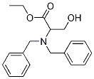 Ethyl 2-(dibenzylaMino)-3-hydroxypropanoate Struktur