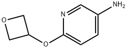 6-(Oxetan-3-yloxy)pyridin-3-amine Struktur