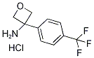 3-[4-(Trifluoromethyl)phenyl]oxetan-3-amine hydrochloride