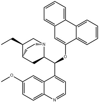 HYDROQUINIDINE 9-PHENANTHRYL ETHER Struktur