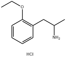 2-(2-Ethoxy-phenyl)-1-methyl-ethylaminehydrochloride Struktur