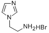 1H-IMIDAZOLE-1-ETHANAMINE, HYDROBROMIDE Struktur