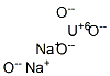 disodium uranium tetraoxide Struktur