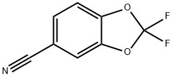 5-CYANO-2,2-DIFLUORO-1,3-BENZODIOXOLE Struktur