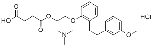 Sarpogrelate hydrochloride Struktur