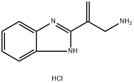 [2-(1H-Benzimidazol-2-yl)prop-2-en-1-yl]amine hydrochloride Struktur