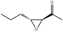 Ethanone, 1-(3-propyloxiranyl)-, trans- (9CI) Struktur