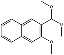 2-(DiMethoxyMethyl)-3-Methoxynaphthalene Struktur