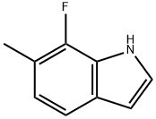 1H-Indole, 7-fluoro-6-Methyl- Struktur