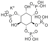 D-MYO-INOSITOL 1,3,4,5-TETRAKIS-PHOSPHATE POTASSIUM SALT Struktur