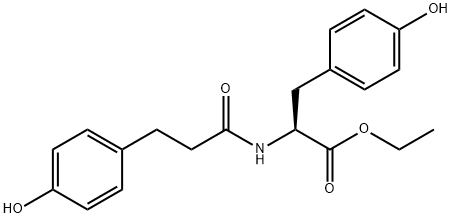 DEAMINO-TYR-TYR ETHYL ESTER Struktur