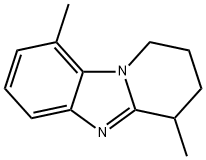 Pyrido[1,2-a]benzimidazole, 1,2,3,4-tetrahydro-4,9-dimethyl- (9CI) Struktur