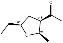 Ethanone, 1-(5-ethyltetrahydro-2-methyl-3-furanyl)-, (2alpha,3alpha,5alpha)- (9CI) Struktur